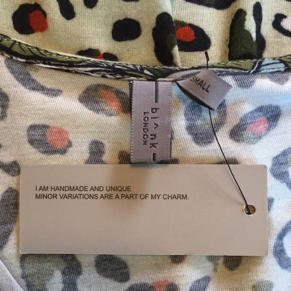 ANTHROPOLOGIE | BLANK | Safari Elephant Leopard Print - Picture 11 of 16